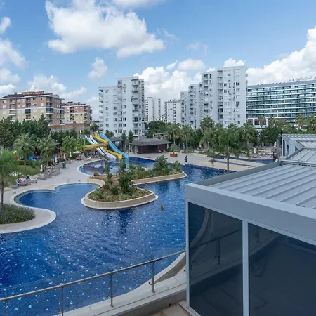 Apartment Luxury With Maxibnb 1-bed Pool, Free Spa, Fitness, Access In Aksu Antalya